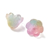 Transparent Glass Beads Caps X-GLAA-B028-01H-2