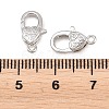 Brass Lobster Claw Clasps KK-H287-08I-P-3