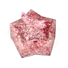 Natural Rose Quartz Chips & Resin Storage Box Decorations PW-WG11533-03-1