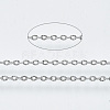 Tarnish Resistant 304 Stainless Steel Chains CHS-S001-12B-P-2