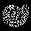 Transparency Glass Beads Strands GLAA-T023-13B-2