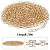 10M Aluminium Paperclip Chains CHA-SC0001-02-2