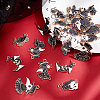 SUNNYCLUE 24Pcs 6 Style Alloy Enamel Pendants ENAM-SC0002-69-4