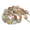 Raw Rough Natural Arusha Sunstone Beads Strands G-A322-B13-01-5