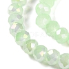 Baking Electroplate Glass Beads Strands LS-DGLA-A039-J10mm-B17-3