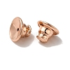 Rack Plating Brass Ear Nuts LS-X-KK-G480-06RG-2