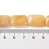 Natural Topaz Jade Beads Strands G-T047-B05-01-5