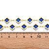 Brass Rhombus Link Chains CHC-N023-08E-G-3