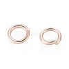 304 Stainless Steel Open Jump Rings STAS-O098-01RG-07-2