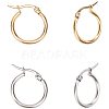 304 Stainless Steel Hoop Earrings STAS-PH0019-03-1