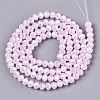 Electroplate Glass Beads Strands EGLA-A034-J8mm-A09-2