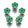 Alloy Enamel European Beads MPDL-T005-006-RS-2