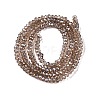 Electroplate Glass Beads Strands EGLA-A044-T1mm-A16-3