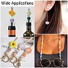 90Pcs 9 Colors Opaque Resin Beads FIND-CJ0004-80-7