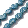 Ocean Series Handmade Porcelain Beads PORC-R002-03E-2
