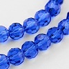 Transparent Glass Bead Strands GLAA-G013-4mm-26-3