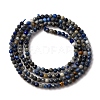 Natural Lapis Lazuli Beads Strands G-L629-B01-2mm-02-3
