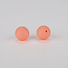 Round Silicone Focal Beads SI-JX0046A-58-3