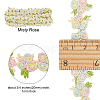 Flower Polyester Trim Ribbon OCOR-GF0001-17E-2