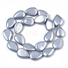 Shell Pearl Beads Strands X-SSHEL-R046-06A-2