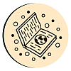DIY Wood Wax Seal Stamp AJEW-WH0130-454-2
