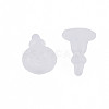 Silicone Ear Nuts SIL-N004-09-A01-1