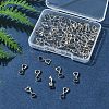 50Pcs Brass Ice Pick Pinch Bails IFIN-FS0001-47B-7
