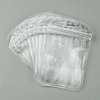 30Pcs Transparent Plastic Resealable Packaging Bags OPP-FS0001-06C-3