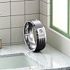 304 Stainless Steel Rhinestone Finger Rings for Men WG62EA8-01-1