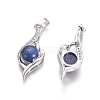 Natural Lapis Lazuli Pendants X-G-L512-G10-2