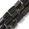 Natural Golden Sheen Obsidian Beads Strands G-N327-06-40-1