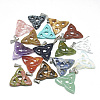 Natural & Synthetic Mixed Stone Pendants G-T088-M-1