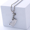 Creative Western Style 304 Stainless Steel Knife Pendant Necklaces EB0318-5