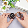 Walnut Wooden Engagement Ring Boxes CON-WH0072-88-3