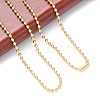 304 Stainless Steel Ball Chain Necklace MAK-R012-02G-4
