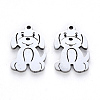 Tarnish Resistant 304 Stainless Steel Pendants X-STAS-N092-68-2
