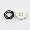 4-Hole Plastic Buttons BUTT-R034-030-2