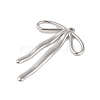 Non-Tarnish 304 Stainless Steel Pendants X-STAS-S125-02P-04-2