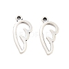 Rack Plating Alloy Pendant FIND-Q108-08AS-1