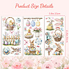 3 Sheets 3 Styles PVC Waterproof Decorative Stickers DIY-WH0404-568-7