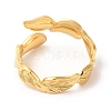 Ion Plating(IP) 201 Stainless Steel Open Cuff Ring RJEW-E063-50G-3