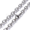 304 Stainless Steel Pendant Necklaces NJEW-O113-04P-6
