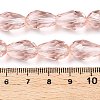 Transparent Glass Beads Strands EGLA-N013-T10mm-D22-4