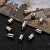 Tarnish Resistant 304 Stainless Steel Cord Ends X-STAS-M250-06-6