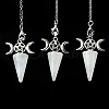 Natural Quartz Crystal Cone Dowsing Pendulum Big Pendants G-C114-01P-21-2
