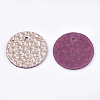Eco-Friendly Cowhide Pendants FIND-S301-04A-04-2