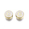 Alloy Enamel Beads ENAM-N052-006-01G-RS-2