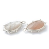Natural Sunstone Pendants G-B009-02P-C-2
