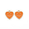 Alloy Enamel Charms ENAM-T016-12I-RS-2