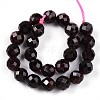 Natural Garnet Beads Strands G-S345-8mm-37-3